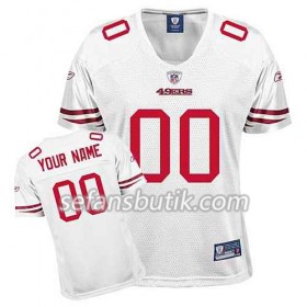 San Francisco 49ers Tröjor Custom Vit - Dame